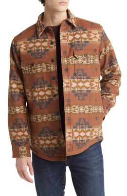 Pendleton Desert Dawn Wool Shirt Jacket in Desert Dawn-Brown