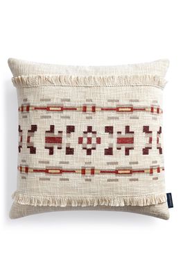 Pendleton Painted Hills Cotton Accent Pillow in Ivory Multi
