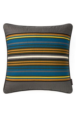 Pendleton Zion Stripe Accent Pillow in Gray Multi