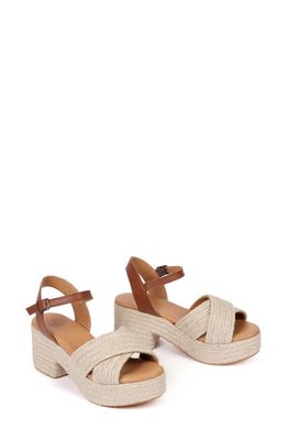 Penelope Chilvers Bella Platform Sandal in Natural