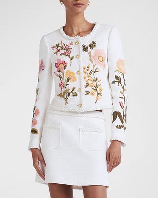 Penelope Floral Embroidered Jacket
