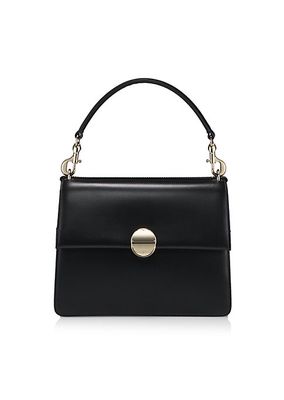 Penelope Leather Top-Handle Bag