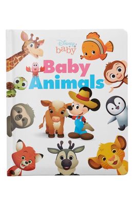 Penguin Random House 'Disney Baby: Baby Animals' Board Book in White Multi