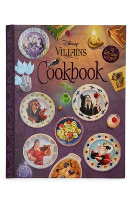 Penguin Random House 'Disney Villains' Cookbook in Purple Multi