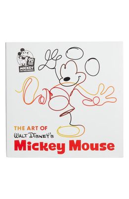 Penguin Random House 'The Art of Walt Disney's Mickey Mouse' Book in White Multi