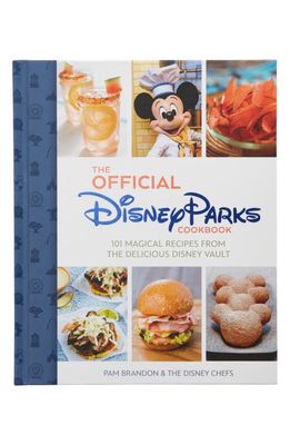 Penguin Random House 'The Official Disney Parks Cookbook: 101 Magical Recipes from the Delicious Disney Vault' Cookbook in White Multi