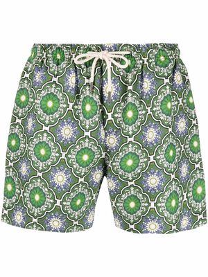 PENINSULA SWIMWEAR anacapri printed swimming shorts - Green