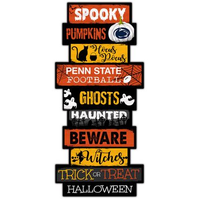 Penn State Nittany Lions 24'' Halloween Celebration Stack Sign