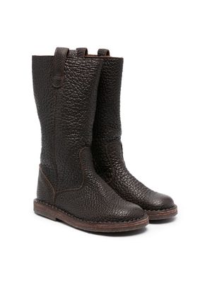 Pèpè Dune leather boots - Brown
