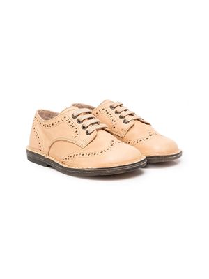 Pèpè lace-up leather brogues - Neutrals