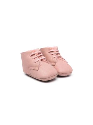 Pèpè lace-up leather shoes - Pink