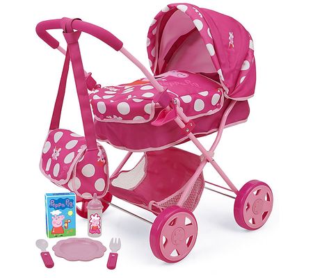 Peppa Pig Baby Classic Doll Pram 7-Piece Set