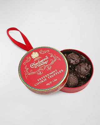 Peppermint Cookie Truffles Hanging Bauble