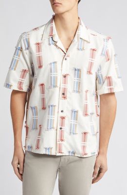 PEREGRINE Creek Camp Shirt in Sam Stripe 