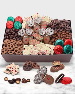 Perfect Holiday Belgian Chocolate Gift Basket