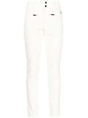 Perfect Moment Aurora skinny ski trousers - White