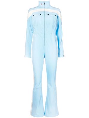 Perfect Moment Blance flared ski jumpsuit - Blue
