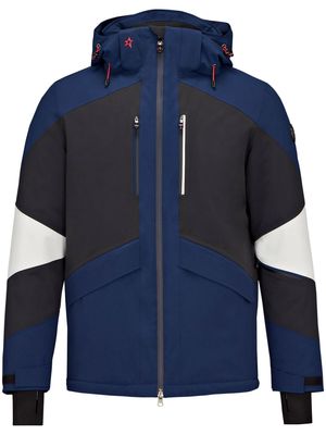 Perfect Moment Chamonix logo-embroidered jacket - Blue