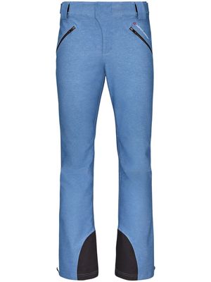 Perfect Moment Chamonix logo-embroidered trousers - Blue