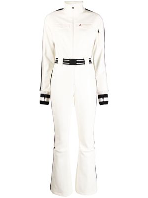Perfect Moment Crystal soft shell ski suit - White