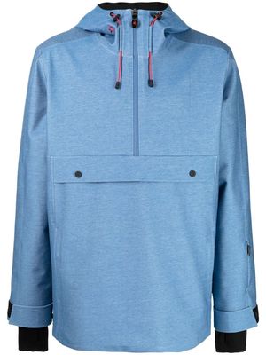 Perfect Moment drawstring hooded jacket - Blue