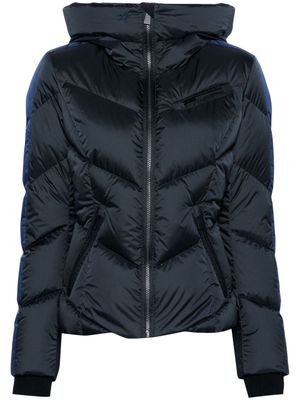 Perfect Moment Gold Star hooded puffer jacket - Black