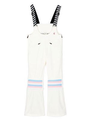 Perfect Moment Isola racing trousers - SNOW WHITE/SKY BLUE RAINBOW