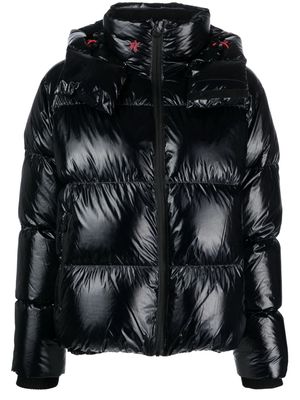Perfect Moment January detachable-hood padded jacket - Black