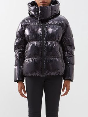 Perfect Moment - January Duvet Quilted Down Ski Jacket - Womens - Black