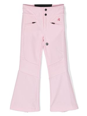 Perfect Moment Kids Aurora flared ski pants - Pink