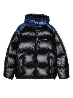 Perfect Moment Kids Boyde padded jacket - Black
