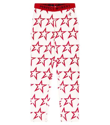 Perfect Moment Kids Star logo leggings