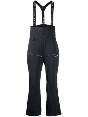 Perfect Moment logo-strap ski jumpsuit - Black