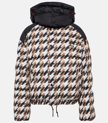 Perfect Moment Moment houndstooth down jacket