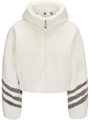 Perfect Moment Noelle faux-fur bomber jacket - White