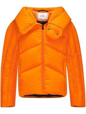 Perfect Moment Orelle logo-appliqué puffer jacket - Orange