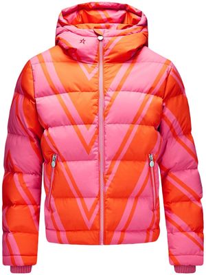 Perfect Moment Polar Flare down ski jacket - Red