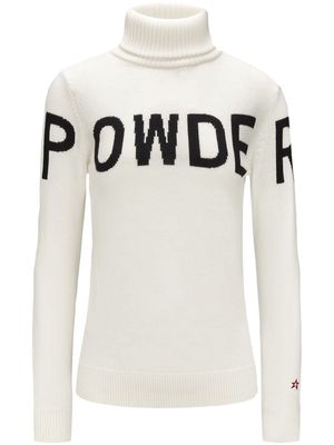 Perfect Moment Powder merino wool jumper - White