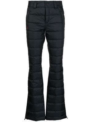 Perfect Moment Talia quilted flared pants - Black