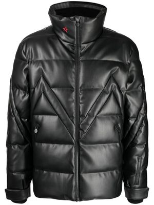Perfect Moment Zeferino high-neck padded jacket - Black