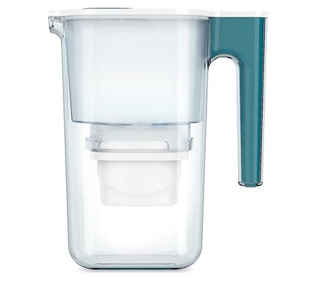 Perfect Pour 6 Cup Water Filter Pitcher by Aqua Optima, 3 EPS