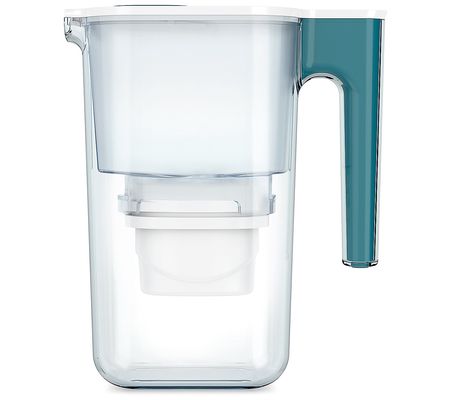 Perfect Pour 6 Cup Water Filter Pitcher by Aqua Optima, 6 EPS