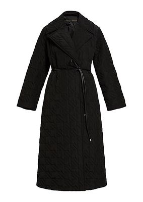 Perfetto Quilted Belted Coat