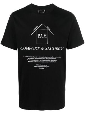 Perks And Mini A.C.A.B graphic-print T-shirt - Black