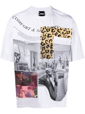Perks And Mini Boxed Animal graphic-print T-shirt - White