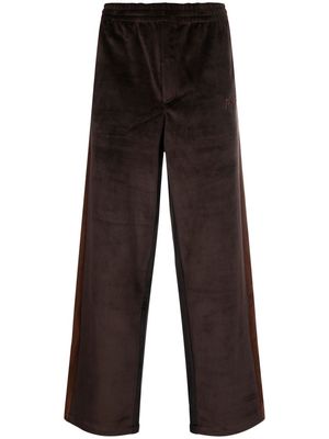 Perks And Mini Mirage Couplet straight track pants - Brown