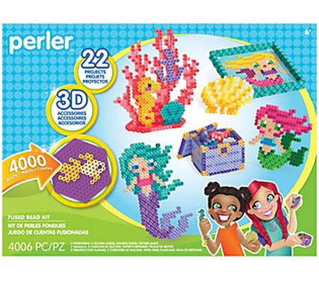 Perler Deluxe Fused Mermaid Bead Kit