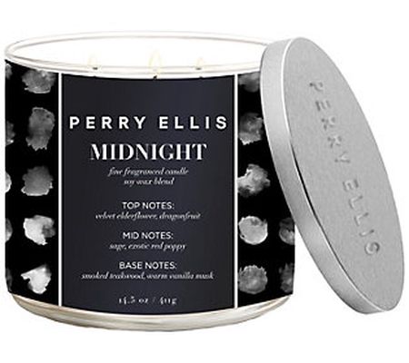 Perry Ellis - Midnight 14.5 oz Candle