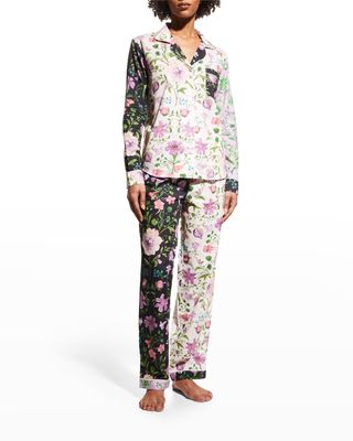 Persephone Floral-Print Pajama Set