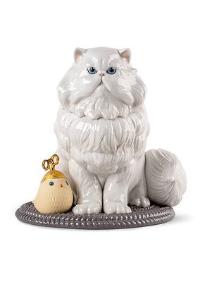 Persian Cat Figurine